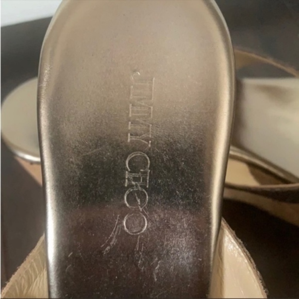 Jimmy Choo 'Pathos' Cork Platform Slide Sandal - image 6